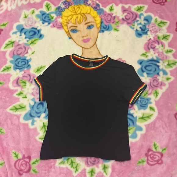 Rue 21 rainbow shirt - Picture 1 of 1